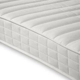 Bedmaster Oslo White Quadruple Sleeper Bunk Bed With Spring Mattresses - Size: Small Double - thumbnail 5