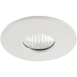 Loops Mini Recessed Downlight Fixture - 4W Warm White COB LED Driver - Matt White - thumbnail 4