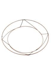 KDMD 12 inch Raised Wreath Rings 20 Pack in Gold - thumbnail 1