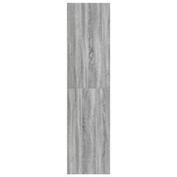 Berkfield Home Wardrobe Grey Sonoma 30x50x200 cm Engineered Wood - Size: 30 x 50 x 200 cm - thumbnail 6