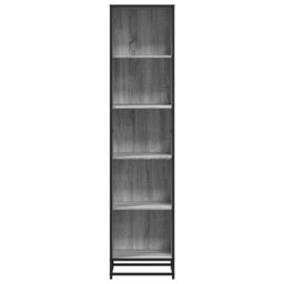 Berkfield Home Book Cabinet Grey Sonoma 40x35x170.5 cm Engineered Wood - thumbnail 4