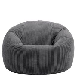 icon Kingston Beanbag, Corduroy in Charcoal - thumbnail 4