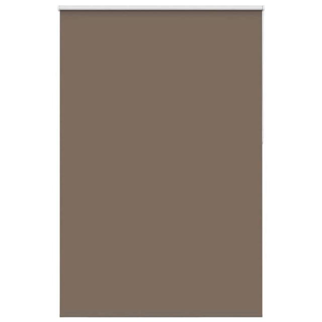 Berkfield Home Roller Blind Blackout Marine 120x150 cm Fabric Width 116.6 cm Pol… in Brown - image 1