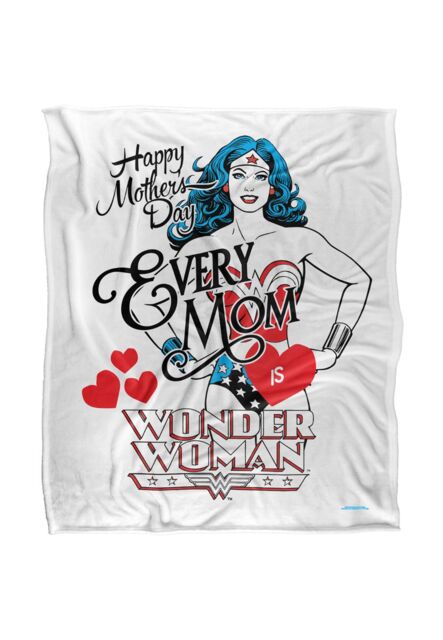 Warner Brothers Justice League Officially Licensed Silky Touch Super Soft Throw Blanket 152 x 127 cm in White - image 1