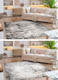 RugsX Mateo Rug in Grey - Size: 80 cm x 150 cm - thumbnail 5