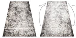 RugsX Mateo Rug in Grey - Size: 80 cm x 150 cm - thumbnail 2