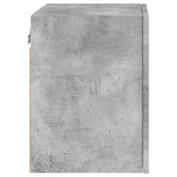 Berkfield Home TV Wall Cabinets 2 pcs Concrete Grey 40.5x30x40 cm Engineered Wood - thumbnail 9