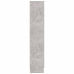 Berkfield Home Vitrine Cabinet Concrete Grey 82.5x30.5x150 cm Engineered Wood - thumbnail 7