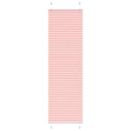 Berkfield Home Pleated Blind Pink 55x200 cm Fabric Width 54.4 cm Polyester - thumbnail 2