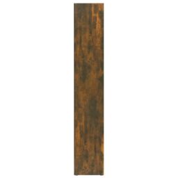 Berkfield Home CD Cabinets 2 pcs Smoked Oak 21x16x93.5 cm Engineered Wood in Brown - thumbnail 5