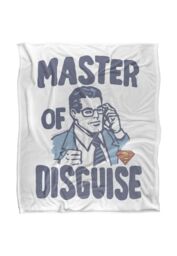 Warner Brothers Superman Officially Licensed Silky Touch Super Soft Throw Blanket 152 x 127 cm in White - thumbnail 1