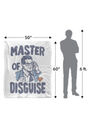 Warner Brothers Superman Officially Licensed Silky Touch Super Soft Throw Blanket 152 x 127 cm in White - thumbnail 5