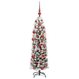 Berkfield Home Artificial Christmas Tree with 150 LEDs with Stand Green 150 cm - thumbnail 3