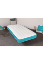 eXtreme Comfort Ltd Ocean Memory Foam Spring Mattress in Bright Blue - Size: King - thumbnail 4