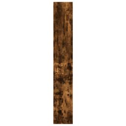 Berkfield Home Bookcase Smoked Oak 60x30x189 cm Engineered Wood in Brown - Size: 60 x 30 x 189 cm - thumbnail 5