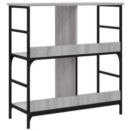 Berkfield Home Bookshelf Grey Sonoma 78.5x33x82 cm Engineered Wood - thumbnail 6