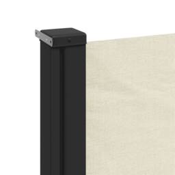 Berkfield Home Retractable Side Awning Cream 160x600 cm - thumbnail 7