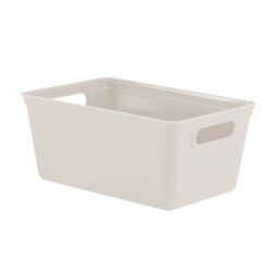 simpa 4L Plastic Studio Organiser Trays with Handles - Set of 6 in Taupe - thumbnail 2