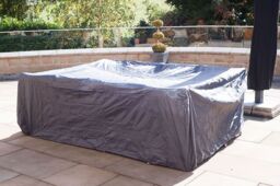 Ruma AeroCover Garden Furniture Waterproof Polyester Cover W130xD130xH85cm in Dark Grey - Size: 1 Pack - thumbnail 6
