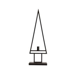 Ivyline Deco Table Top Tree Candle Holder H59cm W20cm in Black - thumbnail 2