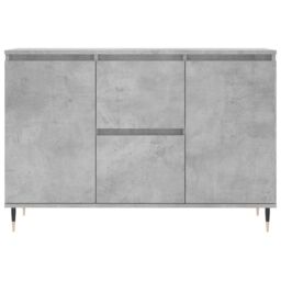Berkfield Home Sideboard Concrete Grey 104x35x70 cm Engineered Wood - Size: 104 x 35 x 70 cm - thumbnail 5
