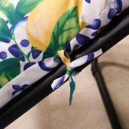 OHS Gravity Chair Seat Cushion Filled Outdoor Garden Water Resistant in Bright Yellow - thumbnail 5