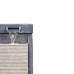 Ivyline Outdoor Contemporary Cube Water feature - L47 x W37 x H83 cm - Black - thumbnail 2