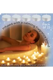 Deco Express Scented 25 Packs Tealights - Let It Snow in Blue - thumbnail 5