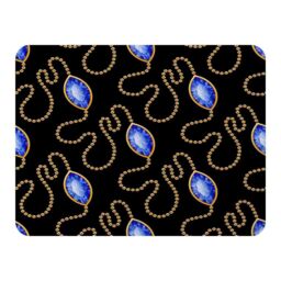 Benjamin Tate Design Diamond Necklaces Blanket in Natural - Size: 120 cm x 150 cm - thumbnail 1