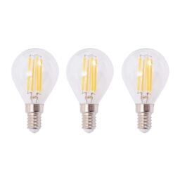 Berkfield Home Ceiling Lamp with 3 LED Filament Bulbs 12 W - thumbnail 6