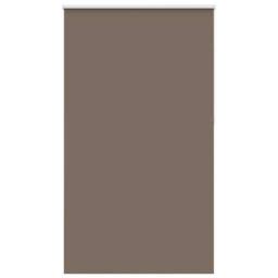 Berkfield Home Roller Blind Blackout Off-White 95x210 cm Fabric Width 90.7 cm Po… in Brown - thumbnail 1