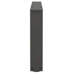 Berkfield Home Modern Dining Table Legs V-Shape 2 pcs Anthracite 60x(30-31.3) cm in Dark Grey - thumbnail 6