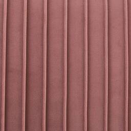 Wyld and Coco Pink Velvet Bench with Polished Gold Legs 118 x 40 cm - thumbnail 7