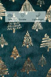 Living and Home Christmas Themed Plush Throw Pillows - Size: 45 cm x 45 cm - thumbnail 5