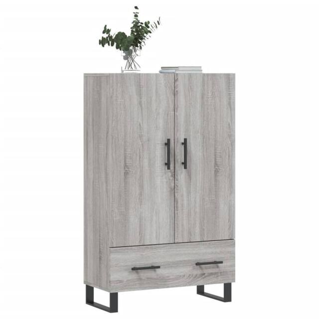 Berkfield Home Highboard Grey Sonoma 69.5x31x115 cm Engineered Wood - image 1