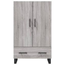 Berkfield Home Highboard Grey Sonoma 69.5x31x115 cm Engineered Wood - thumbnail 6