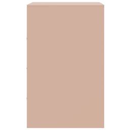 Berkfield Home Bedside Cabinets 2 pcs Pink 34.5x39x62 cm Steel - thumbnail 8