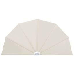 Berkfield Home Durable Collapsible Terrace Side Awning Cream 160 cm - thumbnail 3