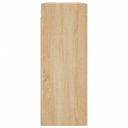 Berkfield Home Wall Mounted Cabinet Sonoma Oak 69.5x34x90 cm in Natural - thumbnail 8