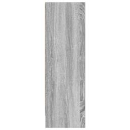 Berkfield Home Bookcase Grey Sonoma 80x24x76 cm Engineered Wood - Size: 80 x 24 x 76 cm - thumbnail 6