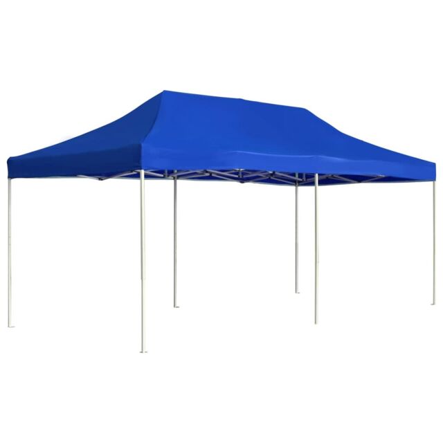 Berkfield Home Professional Folding Party Tent Aluminium 6x3 m Blue - image 1