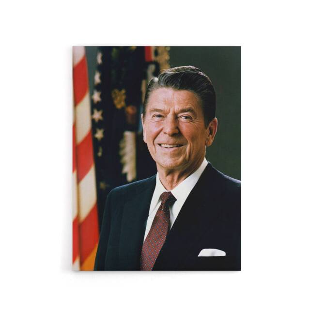 "Artery8 Official Portrait US President Canvas Wall Art Print - Size: W18"" x H24""" - image 1