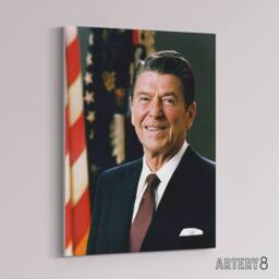 "Artery8 Official Portrait US President Canvas Wall Art Print - Size: W18"" x H24""" - thumbnail 2