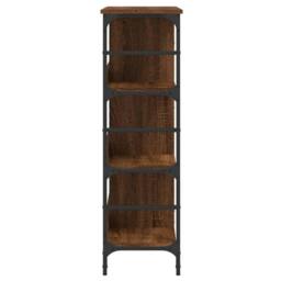 Berkfield Home Sideboard Brown Oak 102x32x103.5 cm Engineered Wood - thumbnail 5