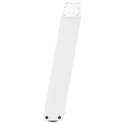 Berkfield Home Coffee Table Legs U-Shaped 2 pcs White 60x(42-43) cm Steel - thumbnail 6
