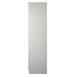 Ready Assembled 2 U Newlyn 2 Door 2 Drawer Wardrobe (Ready Assembled) in Dark Grey - thumbnail 2