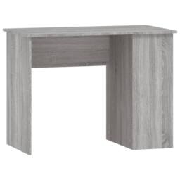 Berkfield Home Desk Grey Sonoma 100x55x75 cm Engineered Wood - Size: 100 x 55 x 75 cm - thumbnail 1
