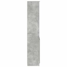 Berkfield Home Highboard Concrete Grey 37.5x35x180 cm Engineered Wood - thumbnail 6