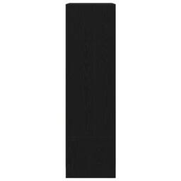 Berkfield Home Cabinet with Drawer Black Oak 55.5x34x119.5 cm Engineered Wood - thumbnail 7