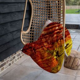 Benjamin Tate Design Birds On Branch Blanket in Natural - Size: 120 cm x 150 cm - thumbnail 4